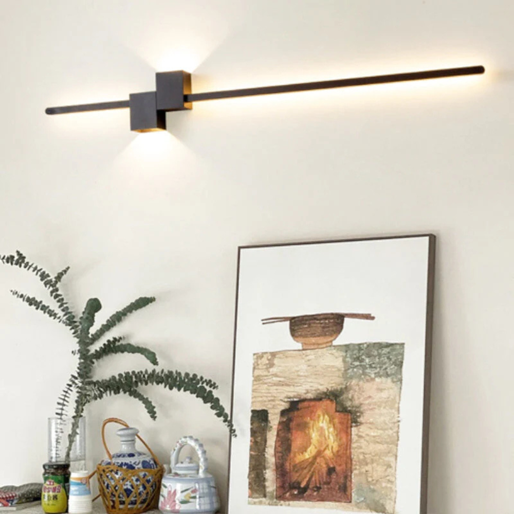 Applique murale LED moderne design – lampe murale linéaire intérieur