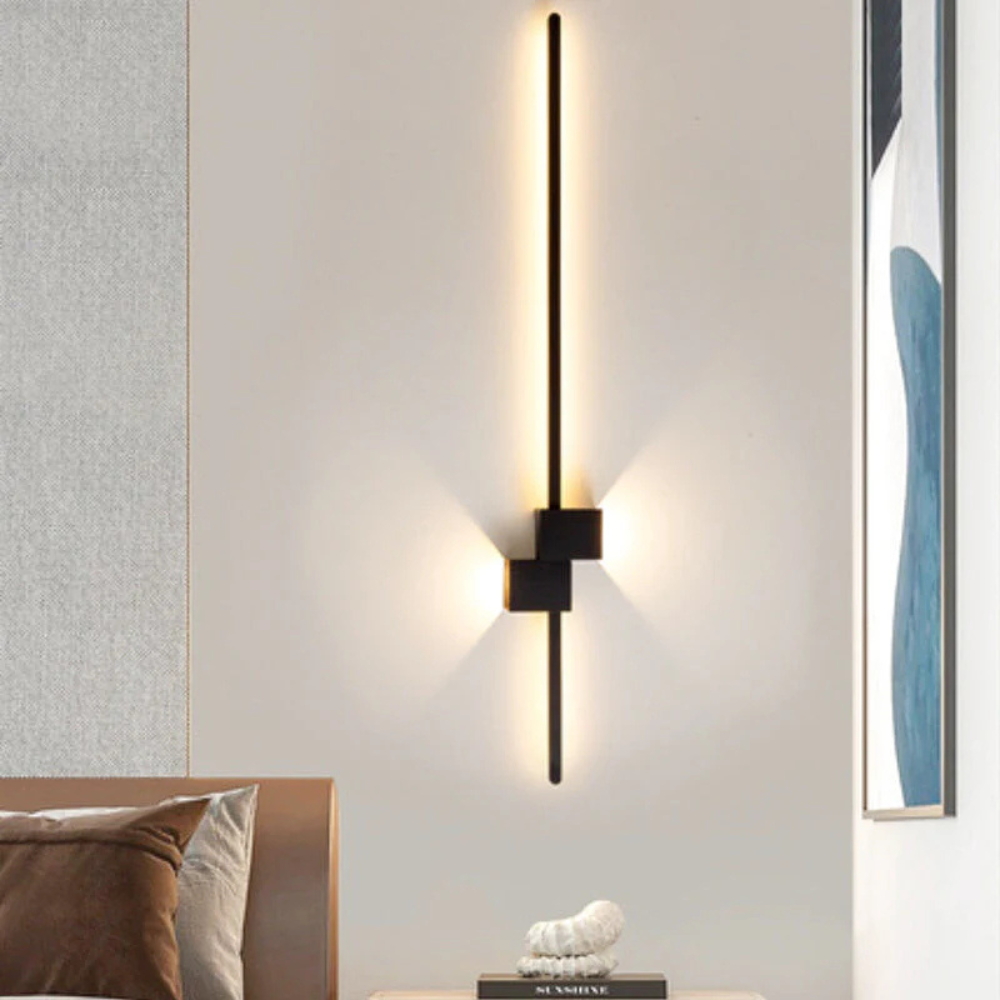 Applique murale LED moderne design – lampe murale linéaire intérieur